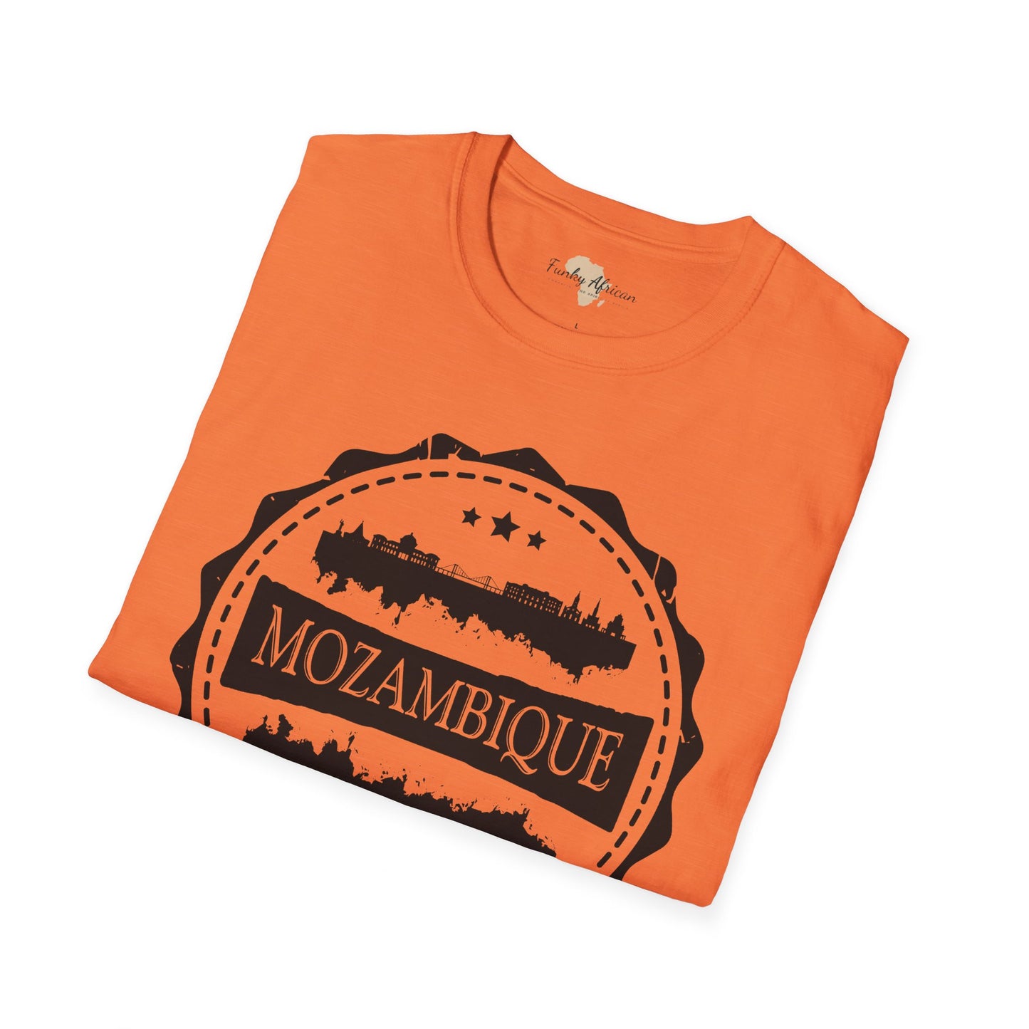 Mozambique Stamp unisex tee