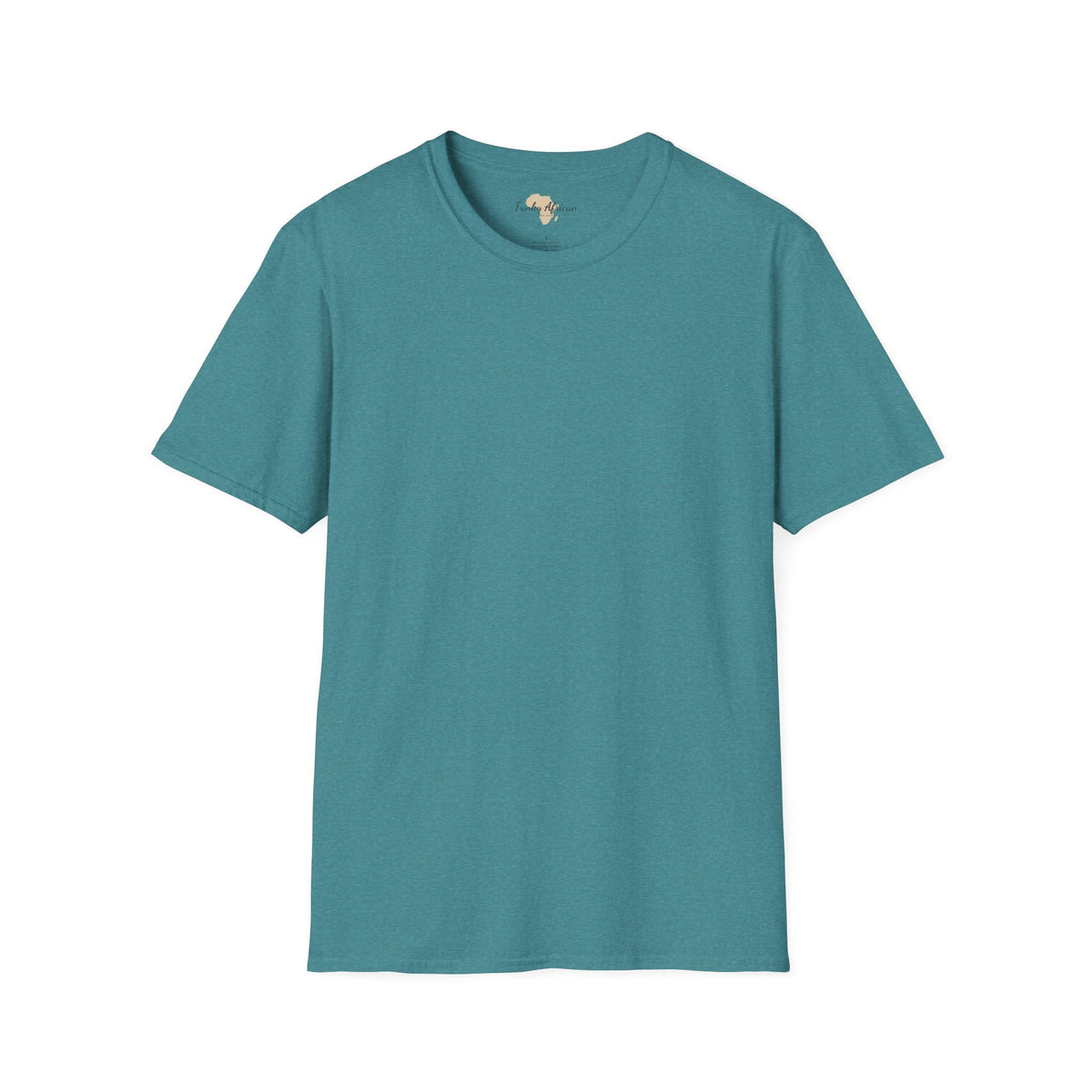 Blank unisex softstyle tee Funky African