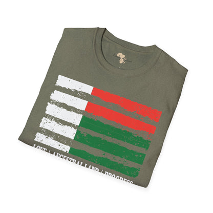 Madagascar strip unisex softstyle tee