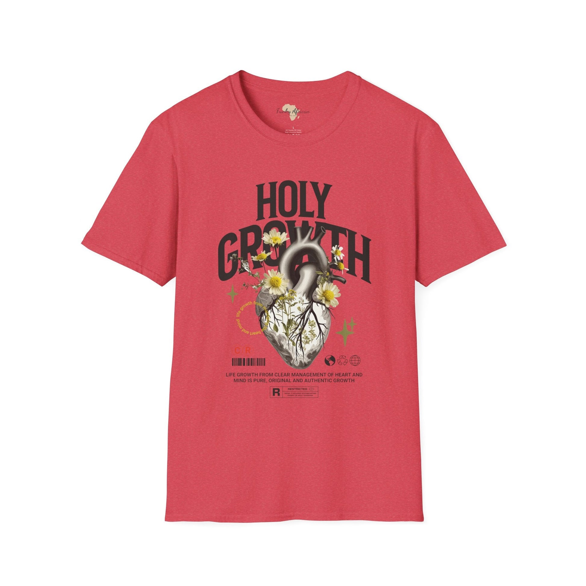 Holy growth unisex tee Funky African