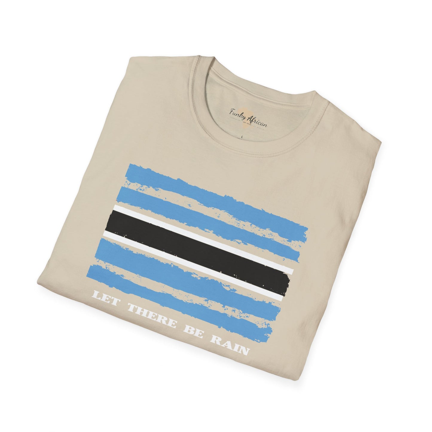 Botswana strip unisex softstyle tee