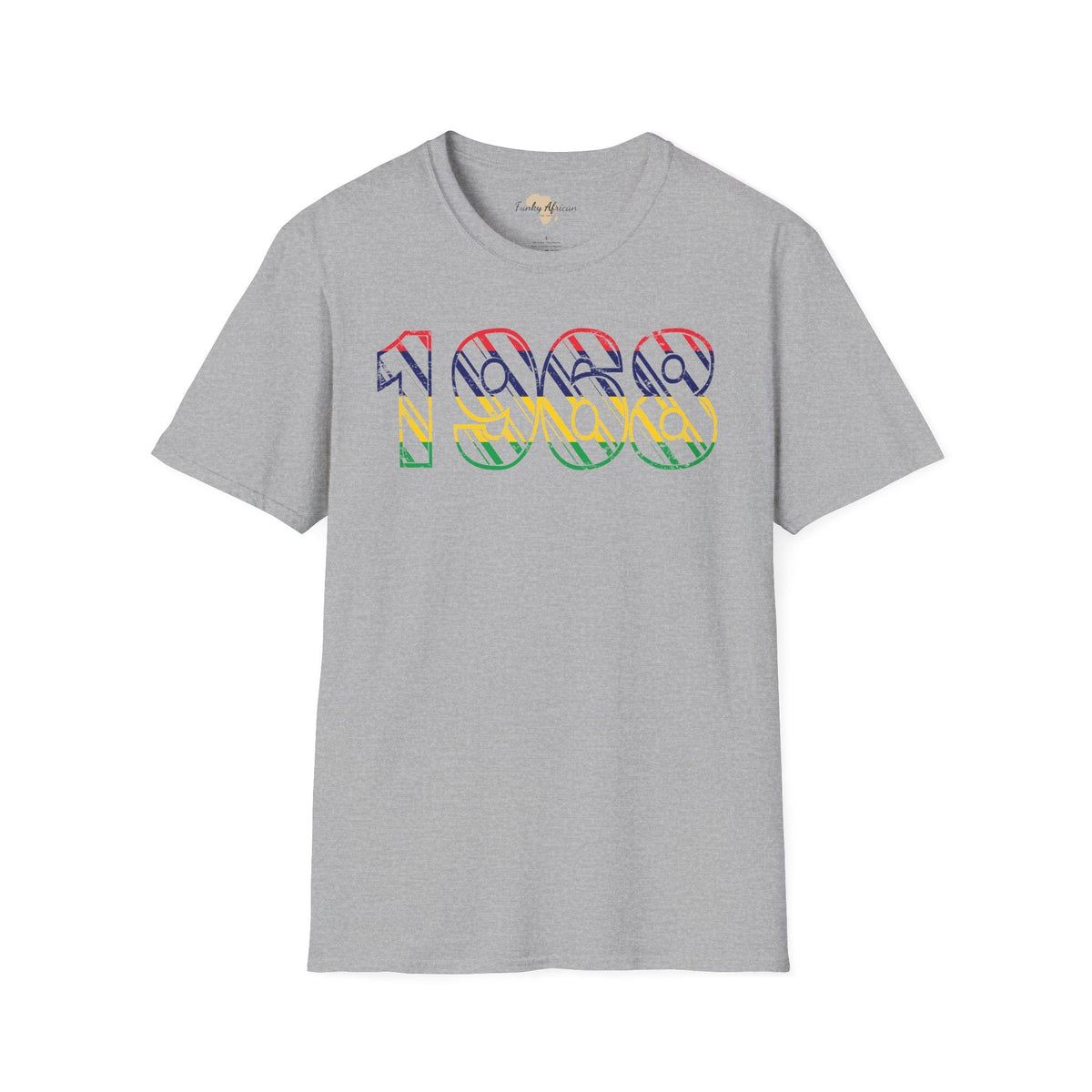 Mauritius year unisex softstyle tee Funky African