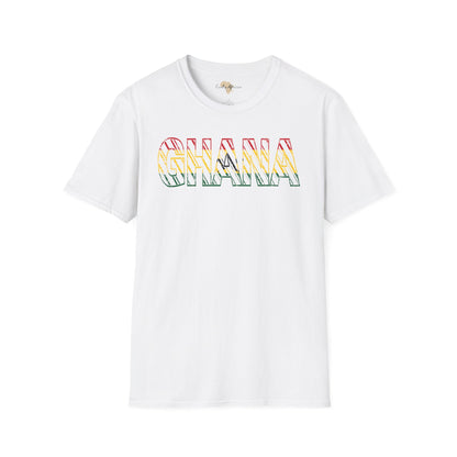 Ghana text unisex softstyle tee