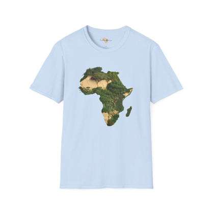 African forest unisex softstyle tee