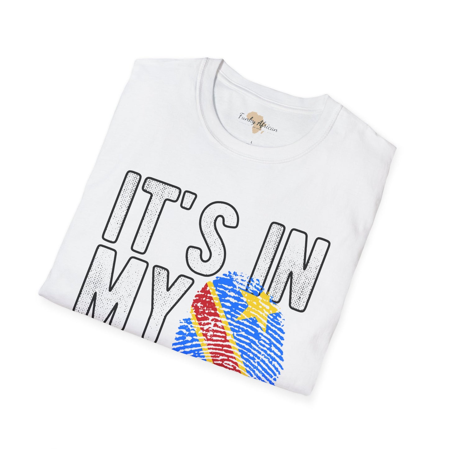 it's in my DNA unisex tee - DR Congo