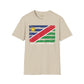 Namibia strip unisex softstyle tee Funky African