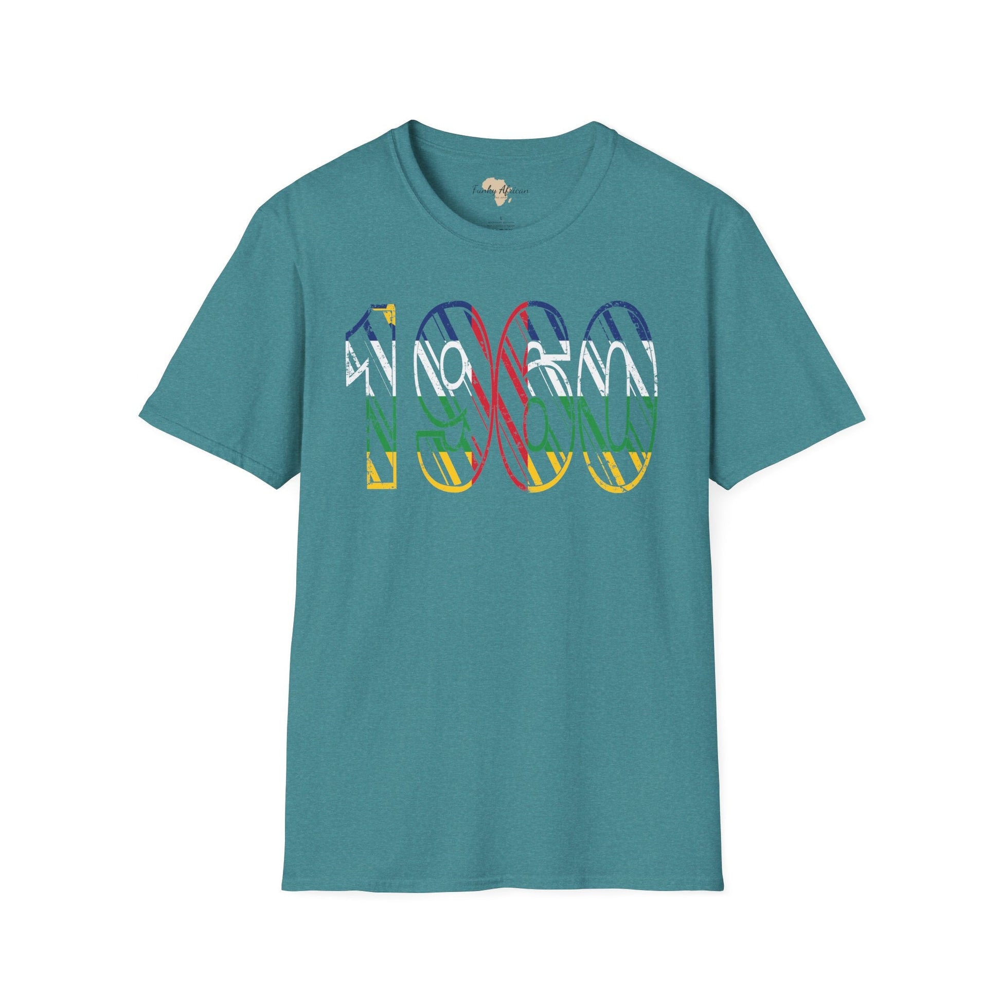 Central African Republic year unisex softstyle tee Funky African