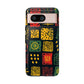 African Print Google Pixel Tough Cases Funky African