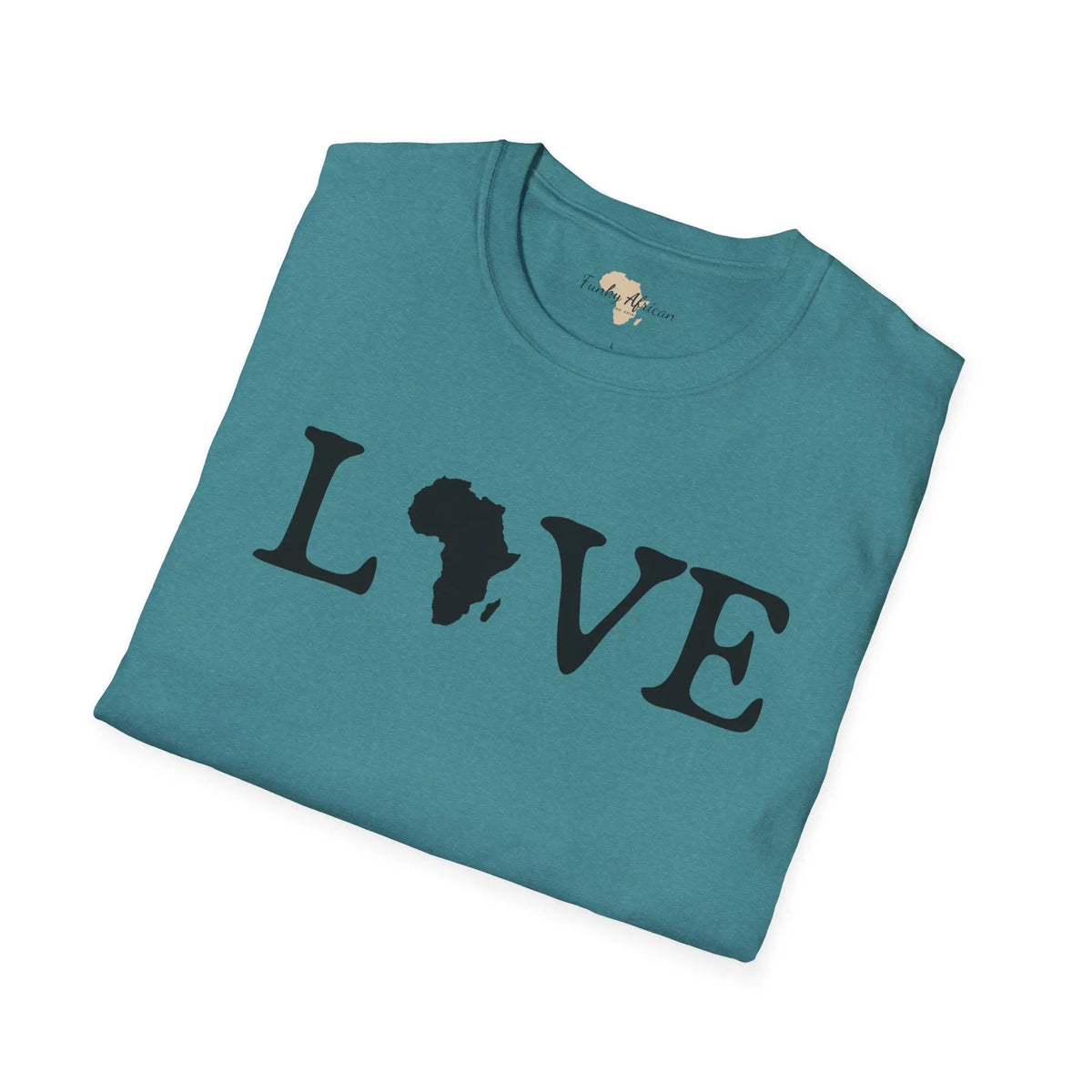 One love unisex softstyle tee Funky African