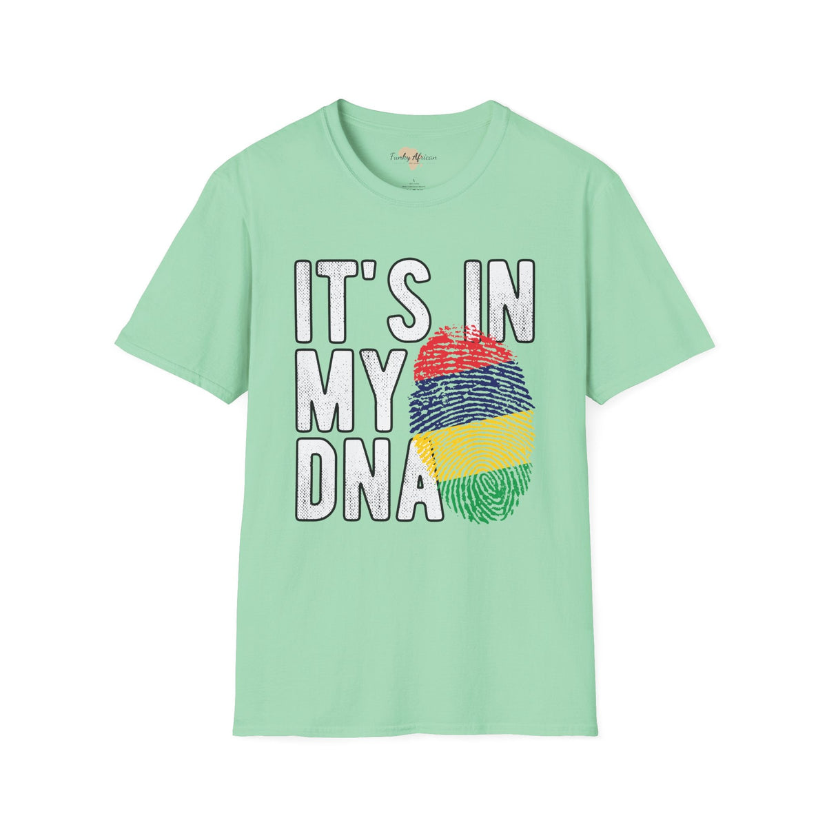 it's in my DNA unisex tee - Mauritius Funky African