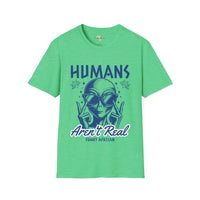 Humans aren't real unisex tee Funky African