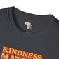 Kindness matter unisex softstyle tee Funky African