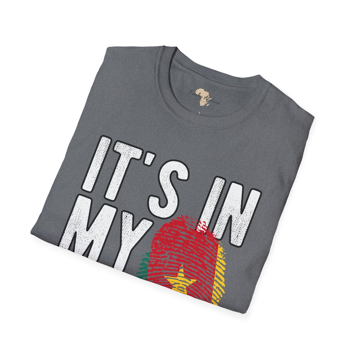 it's in my DNA unisex tee - Cameroon