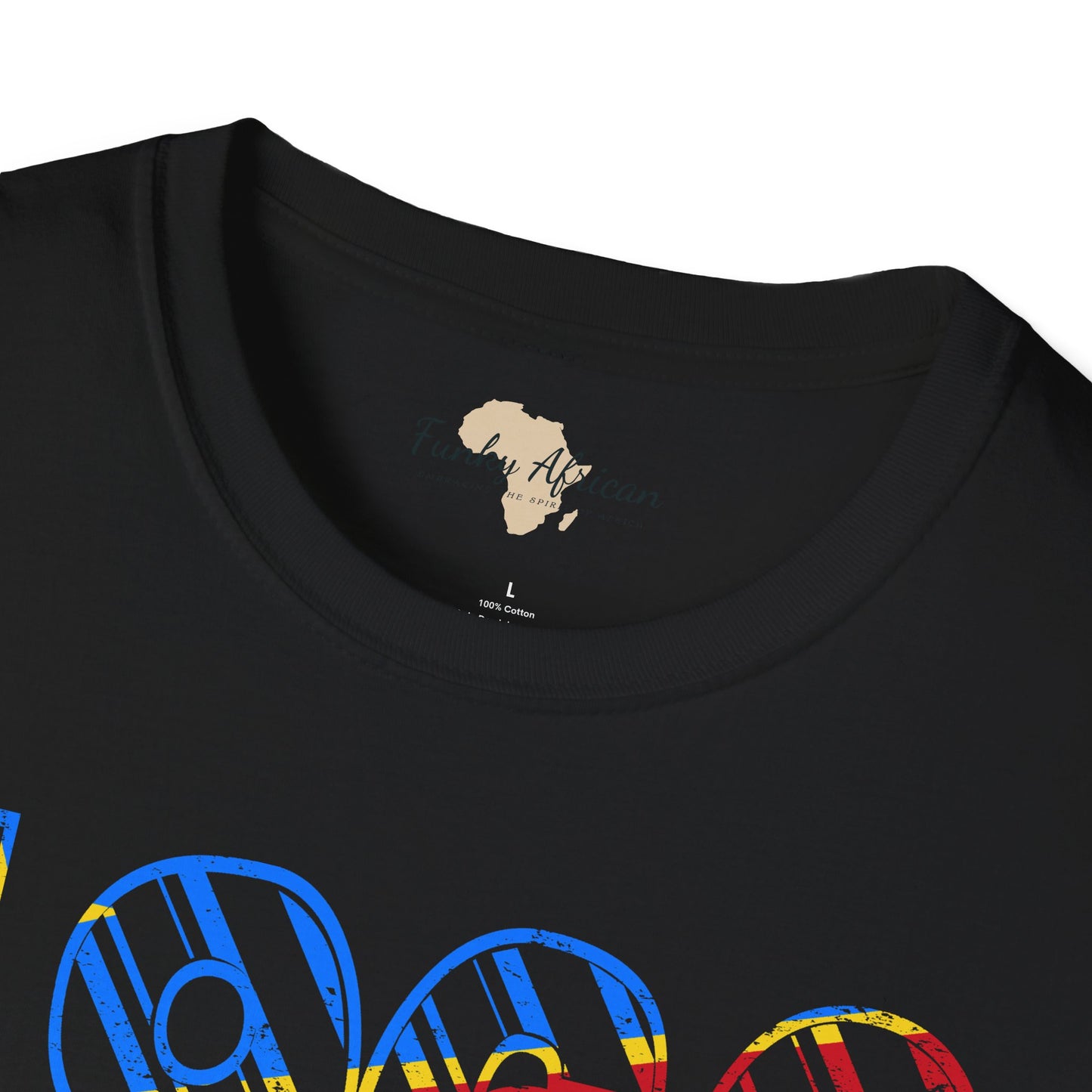 DR Congo year unisex softstyle tee