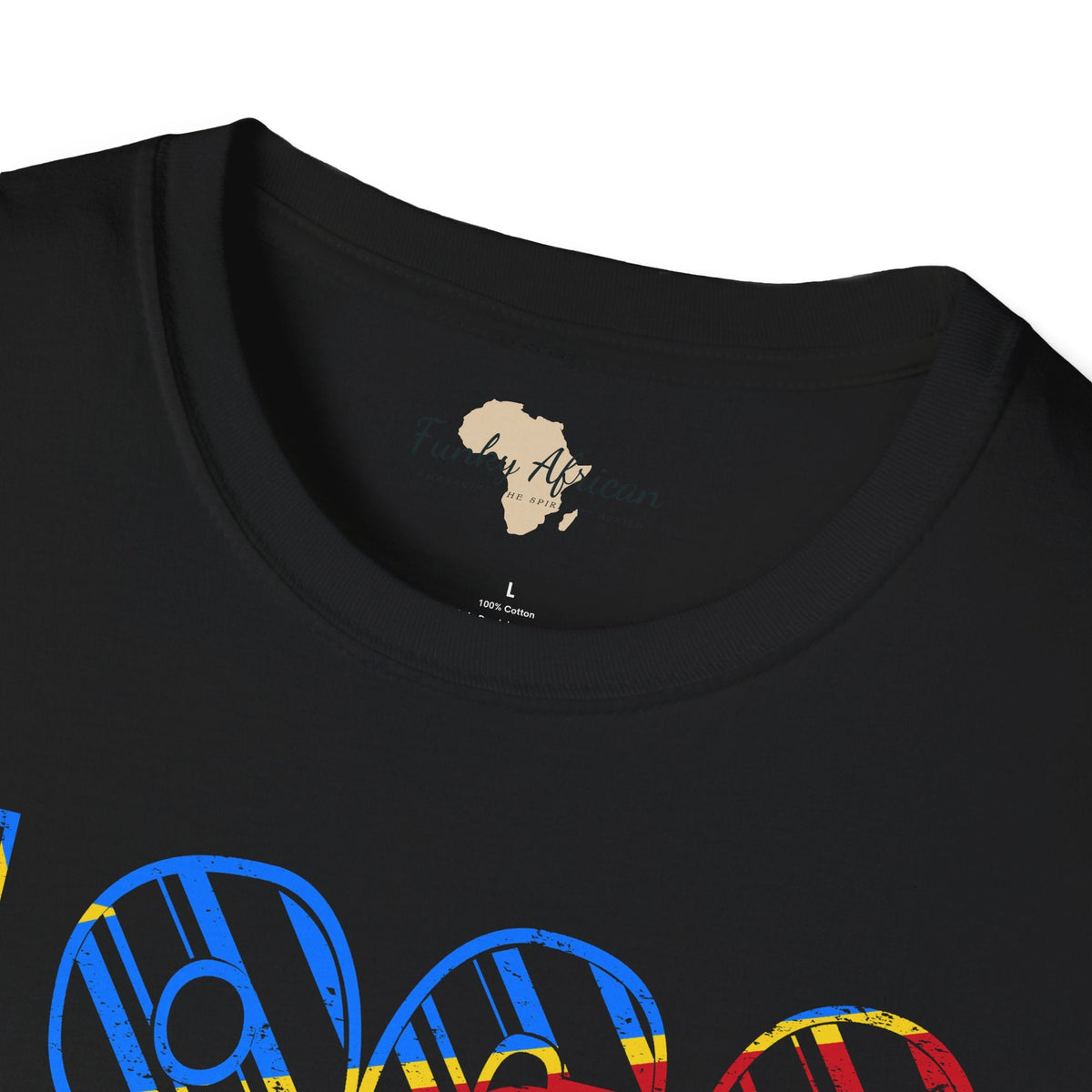 DR Congo year unisex softstyle tee Funky African