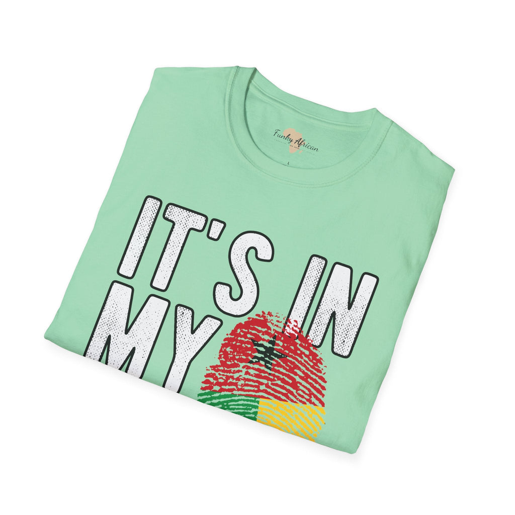 it's in my DNA unisex tee - Guinea-Bissau Funky African