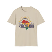 For the culture unisex softstyle tee Funky African