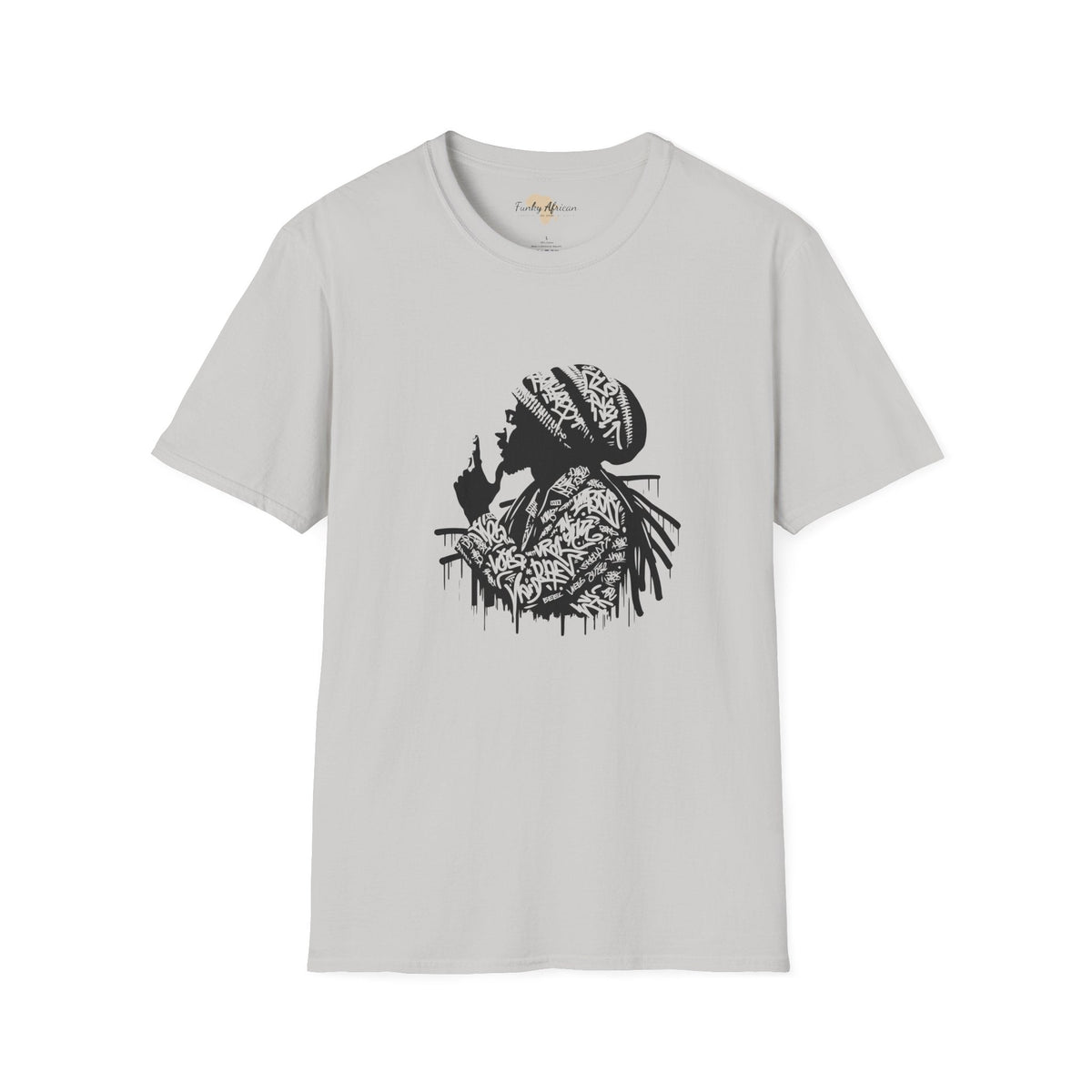 Natty graffiti unisex softstyle tee Funky African