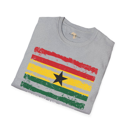 Ghana strip unisex softstyle tee