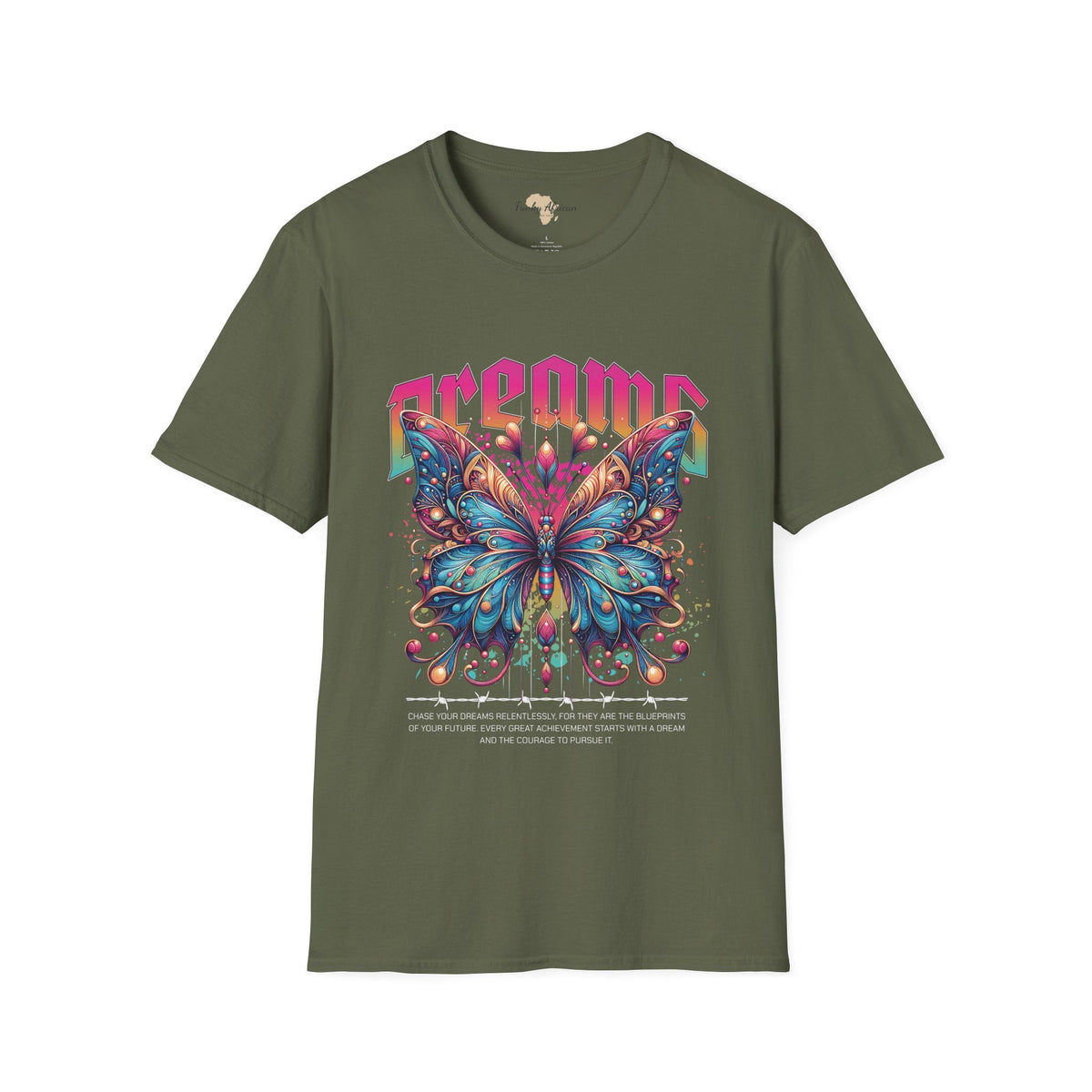 Dreams unisex softstyle tee Funky African