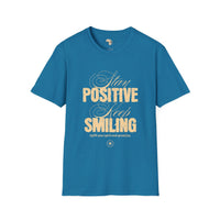 Stay positive unisex softstyle tee Funky African