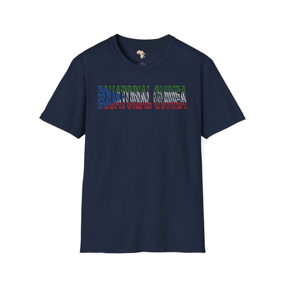 Equatorial Guinea text unisex softstyle tee Funky African