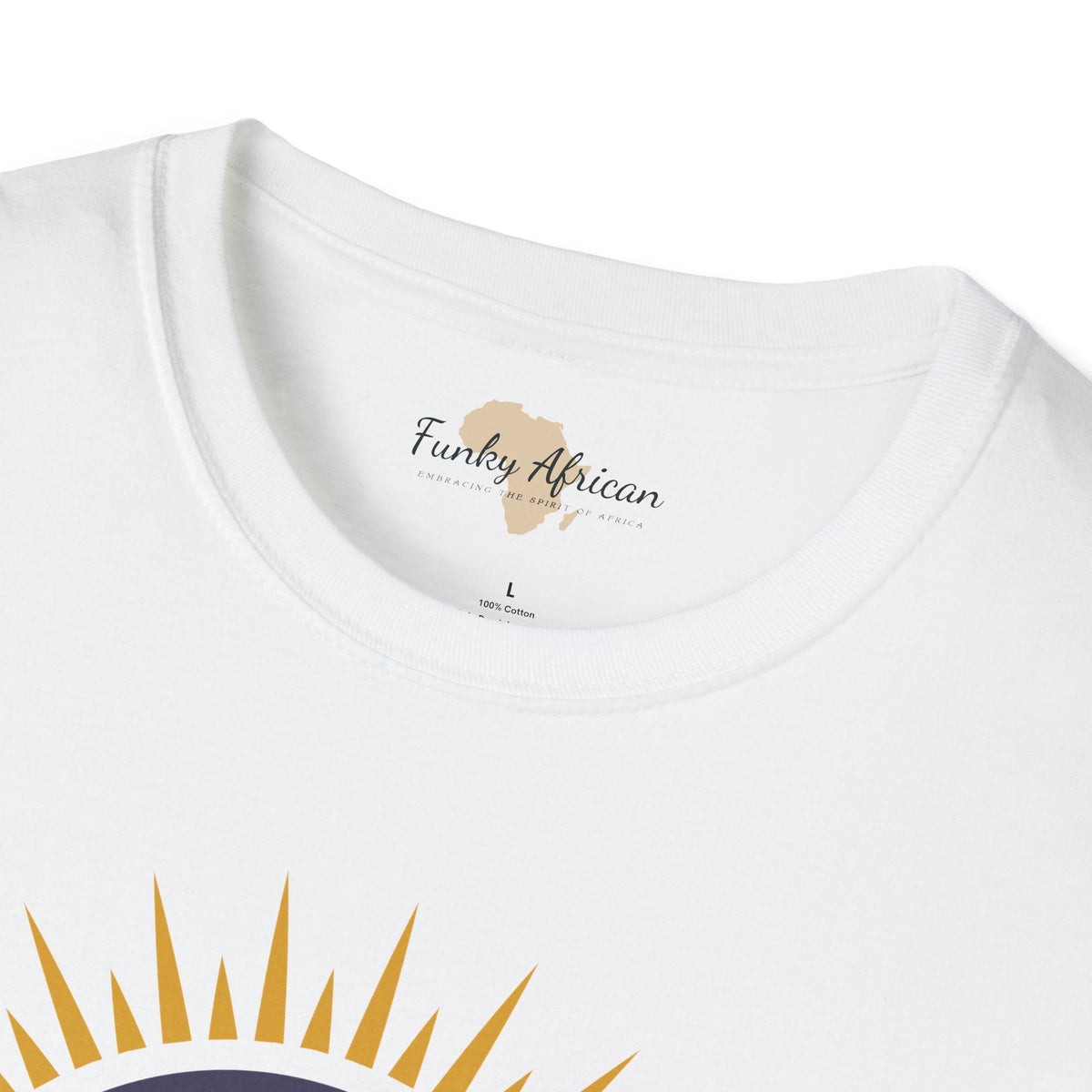 For the culture unisex softstyle tee Funky African