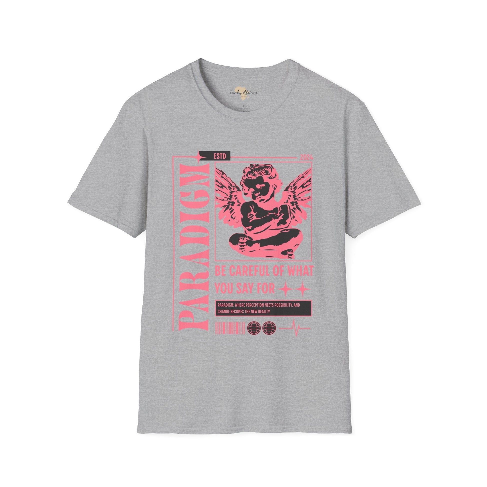 Paradigm unisex softstyle tee Funky African