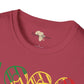 Republic of the Congo text unisex softstyle tee Funky African
