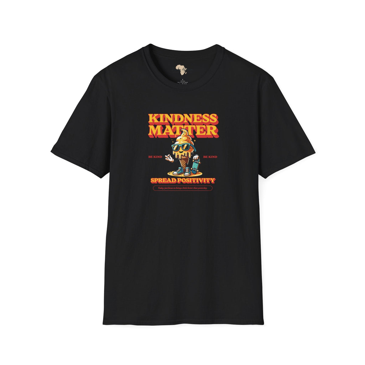 Kindness matter unisex softstyle tee Funky African