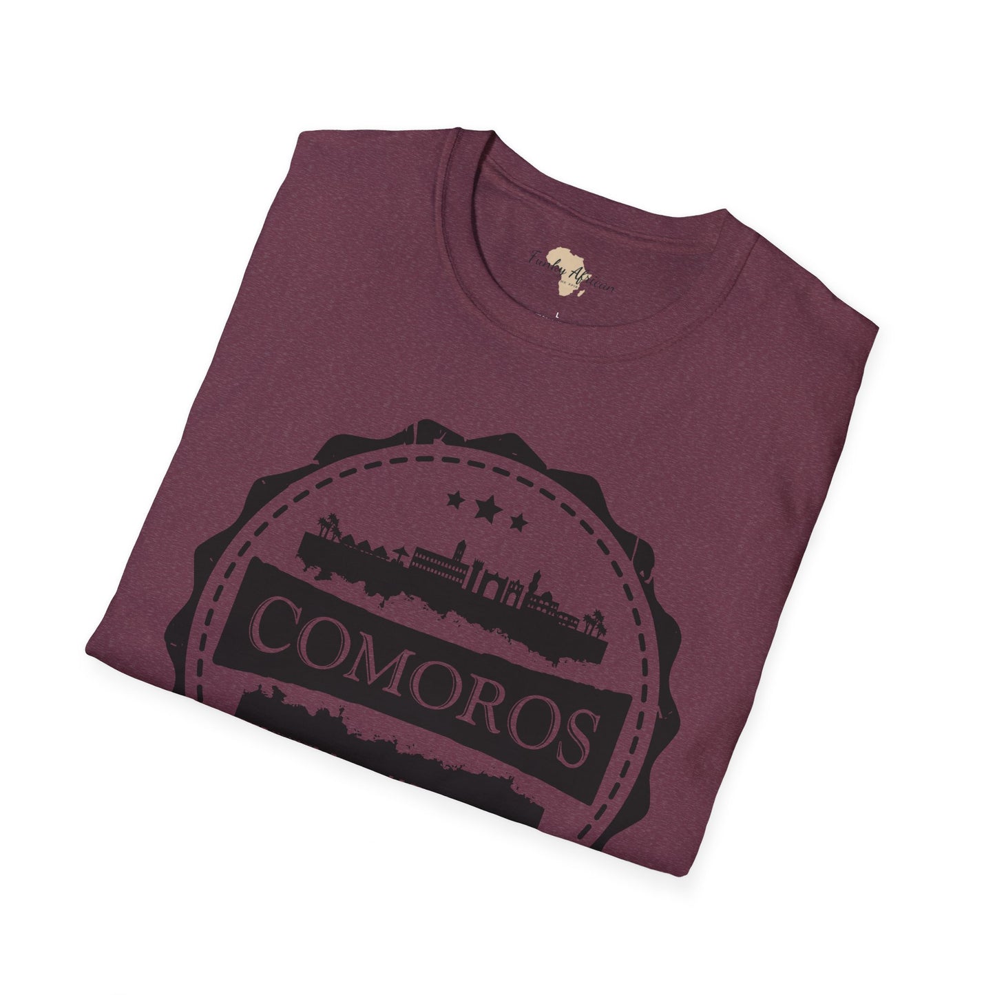 Comoros Stamp unisex tee