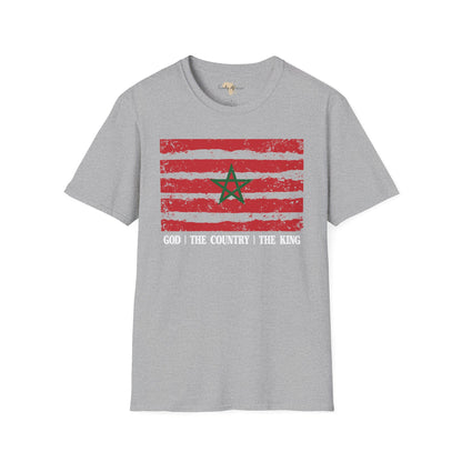 Morocco strip unisex softstyle tee