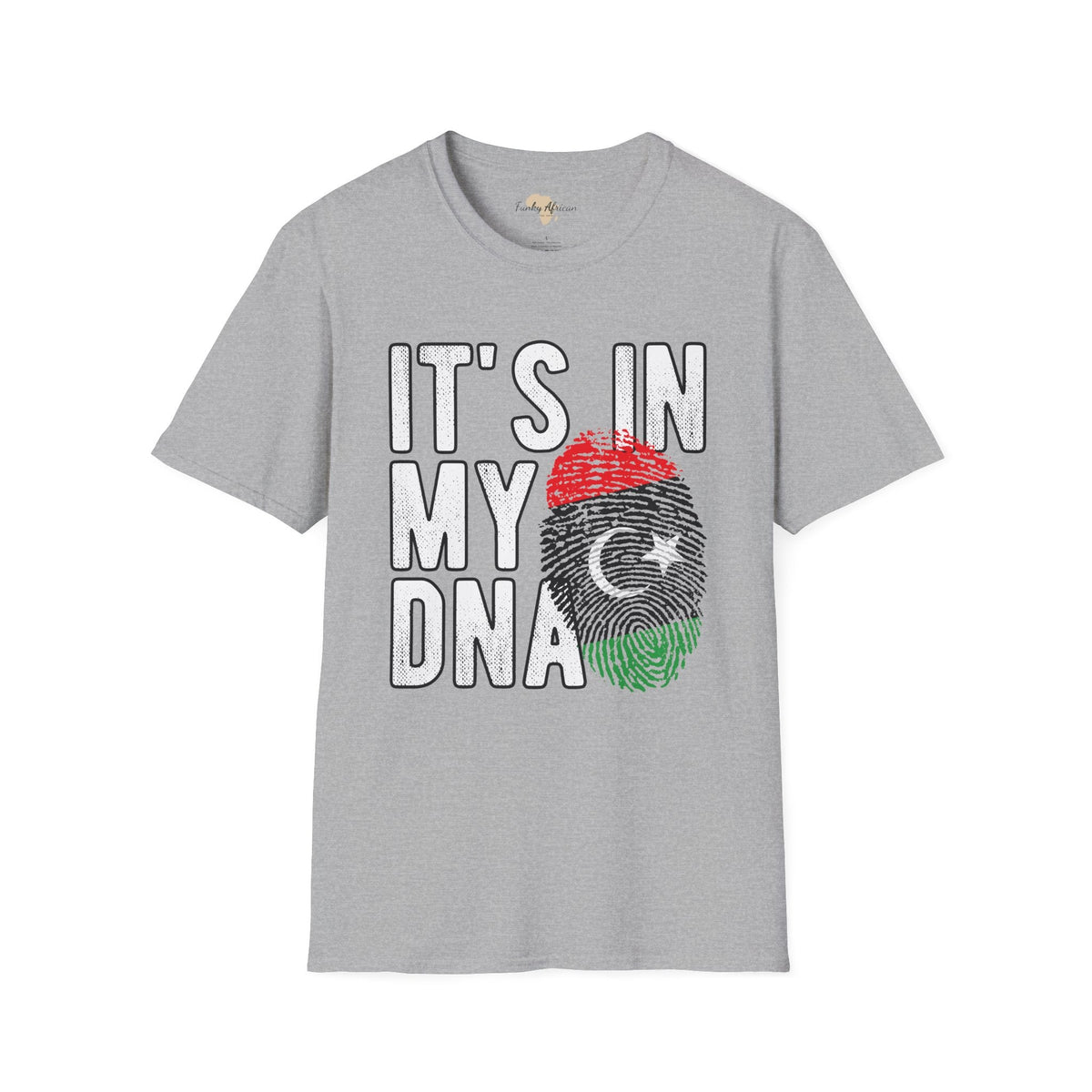 it's in my DNA unisex tee - Libya Funky African