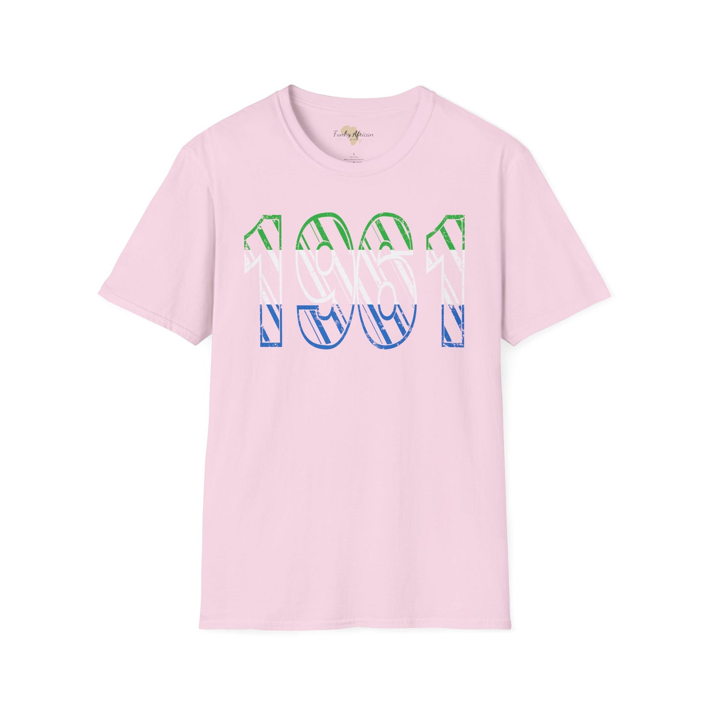 Sierra Leone year unisex softstyle tee