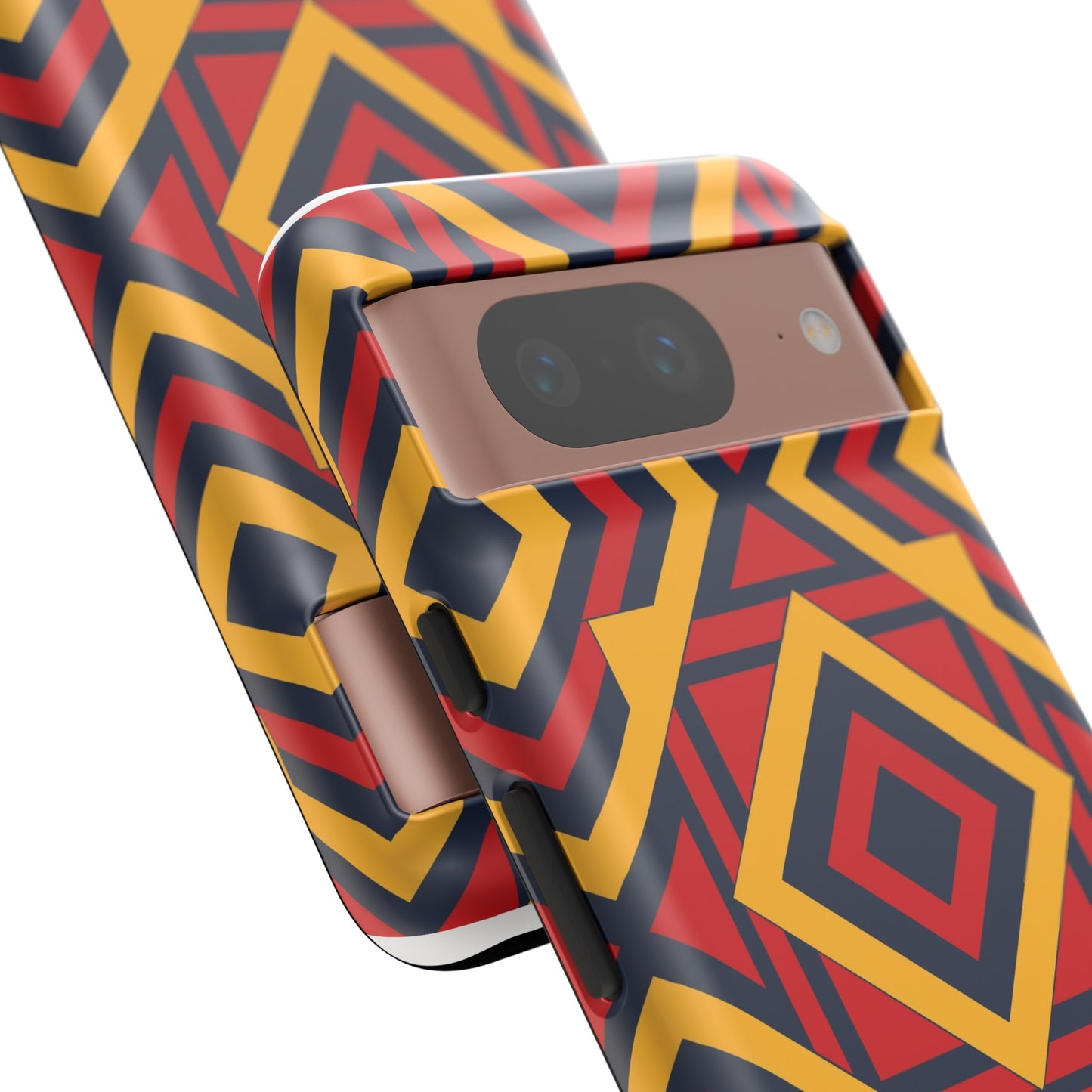 African Print Google Pixel Tough Cases