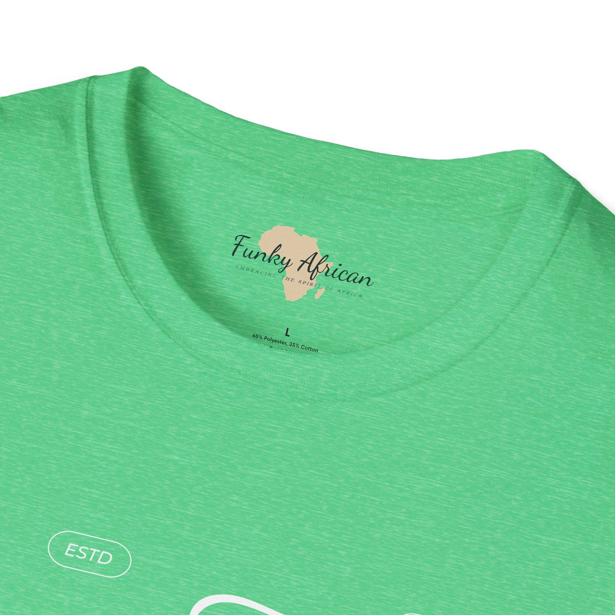 The harder the struggle unisex softstyle tee Funky African
