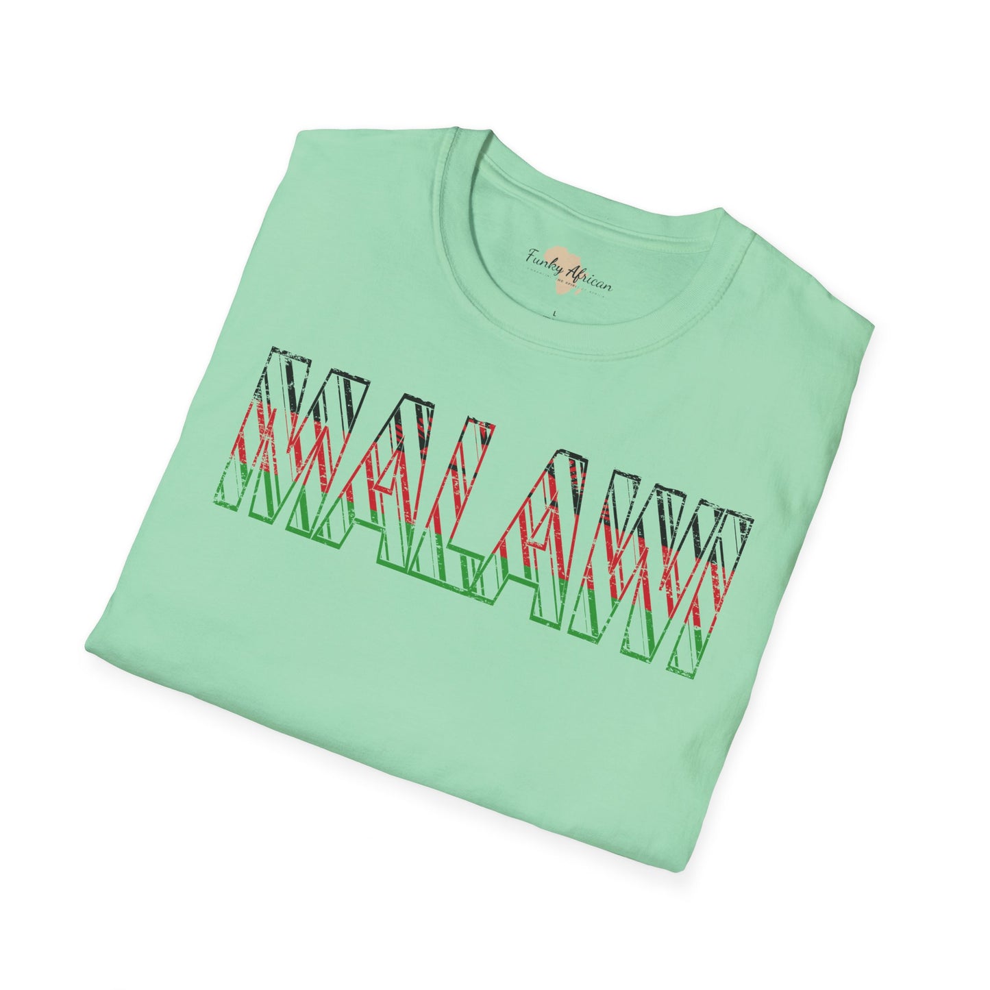 Malawi text unisex softstyle tee