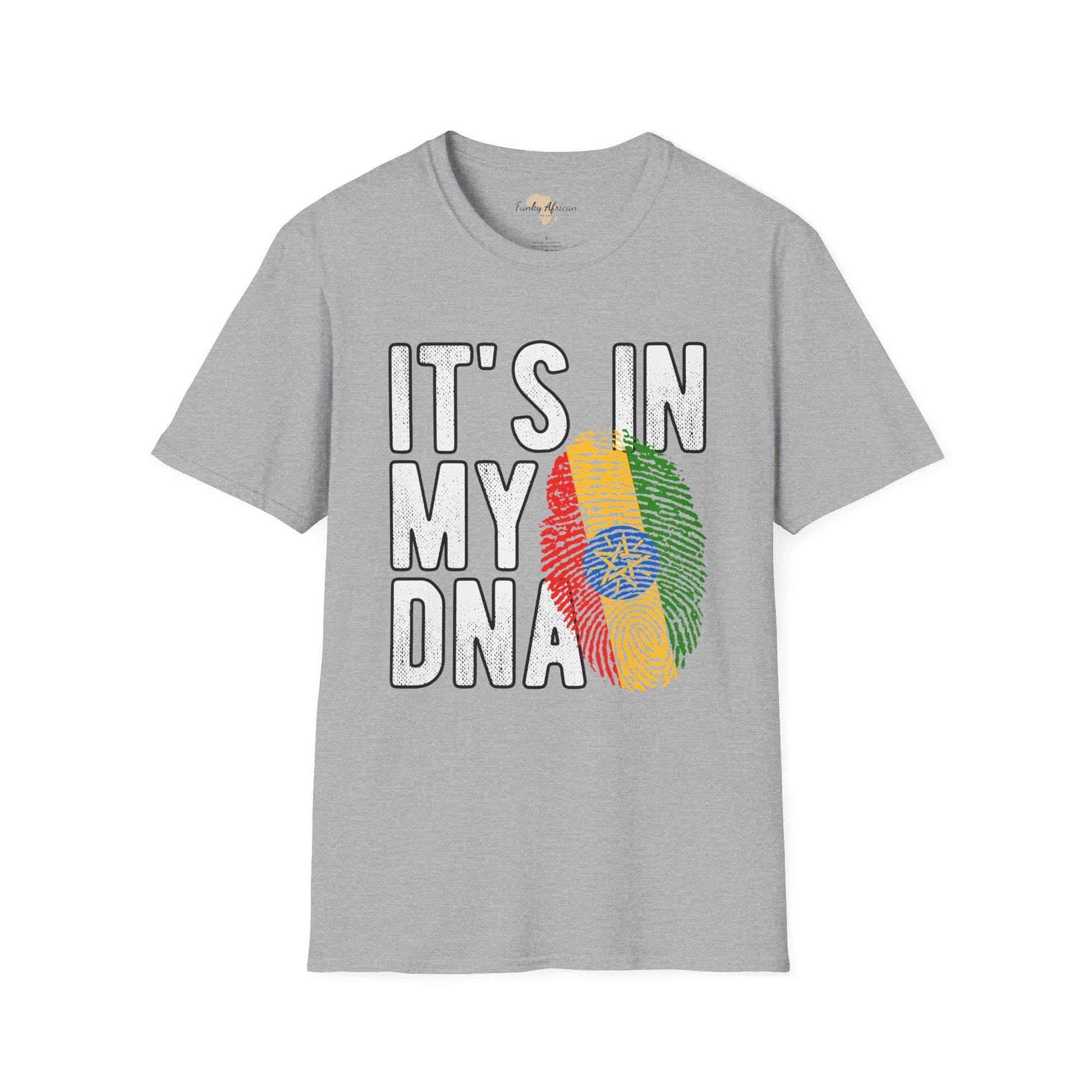 it's in my DNA unisex tee - Ethiopia Funky African