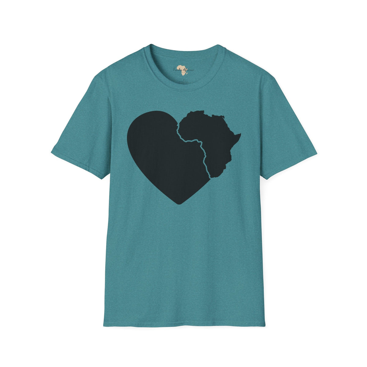Love, Africa graffiti unisex softstyle tee Funky African