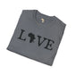One love unisex softstyle tee Funky African