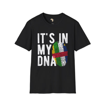 it's in my DNA unisex tee - Central African Republic