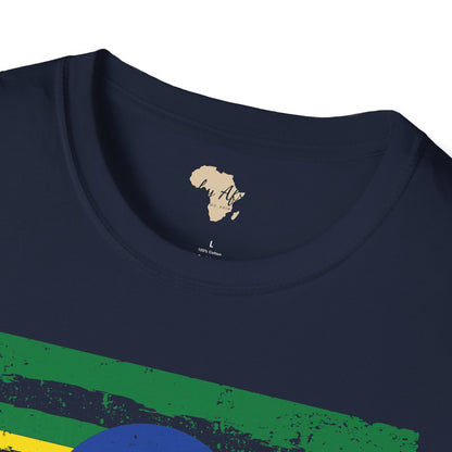 Ethiopia strip unisex softstyle tee