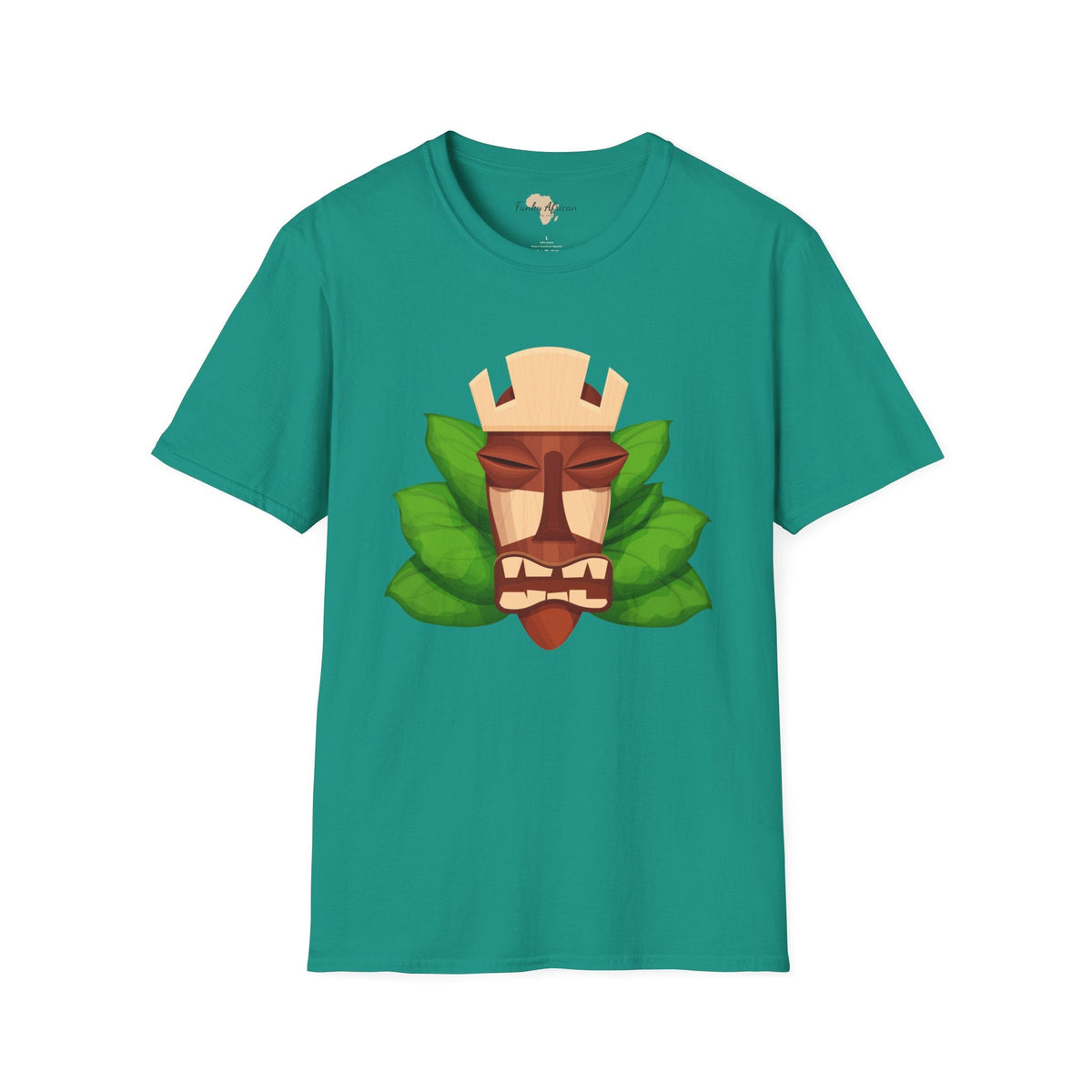 Aborigine unisex softstyle tee Funky African