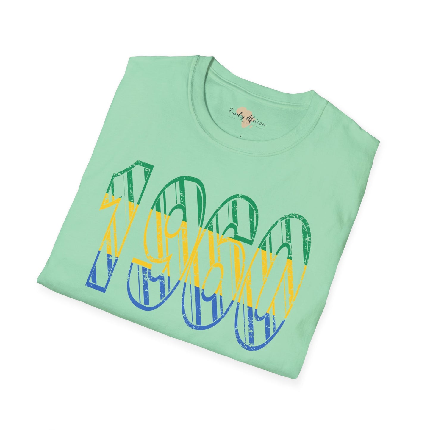 Gabon year unisex softstyle tee