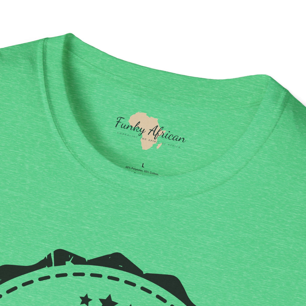 Equatorial Guinea Stamp unisex tee Funky African