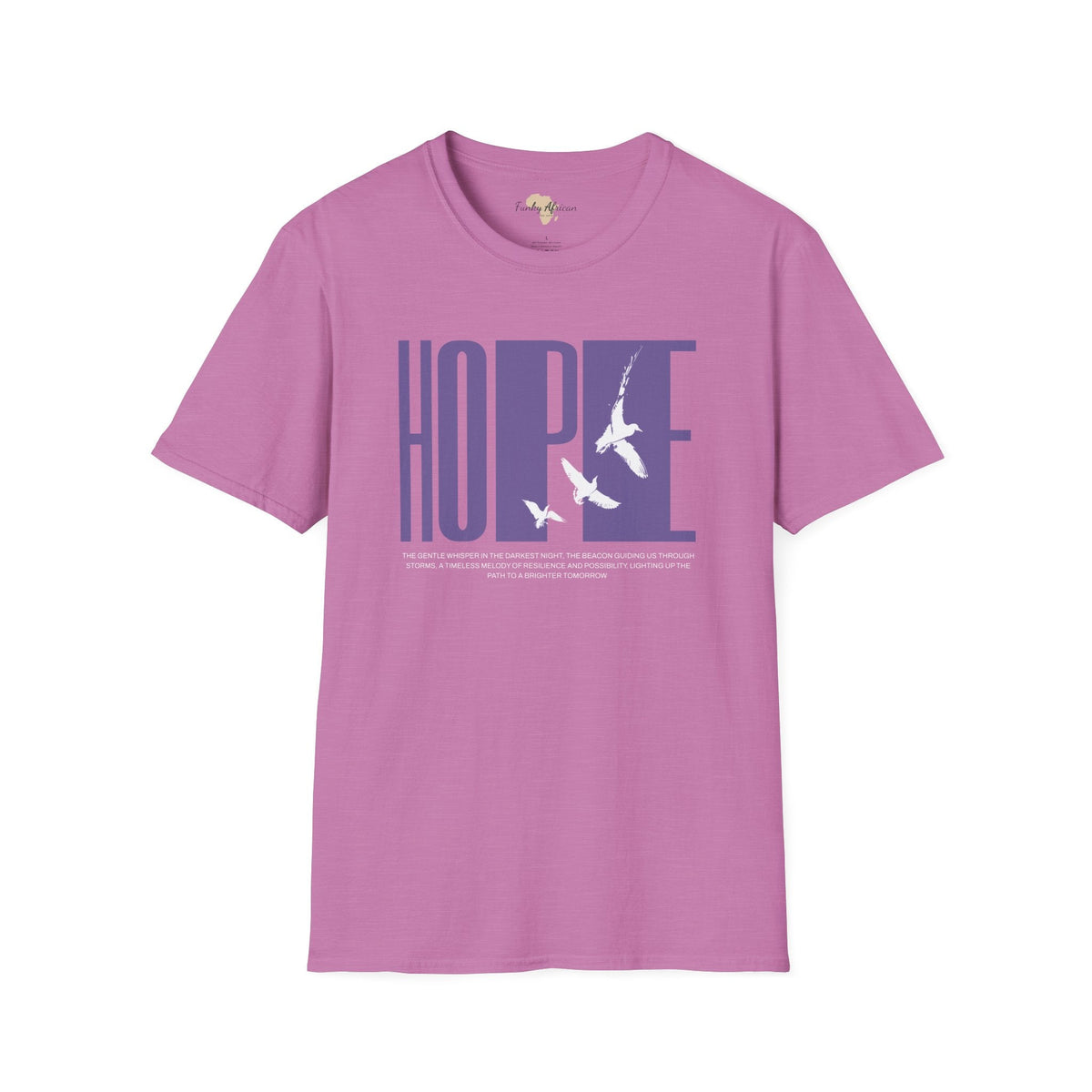 Hope unisex softstyle tee Funky African