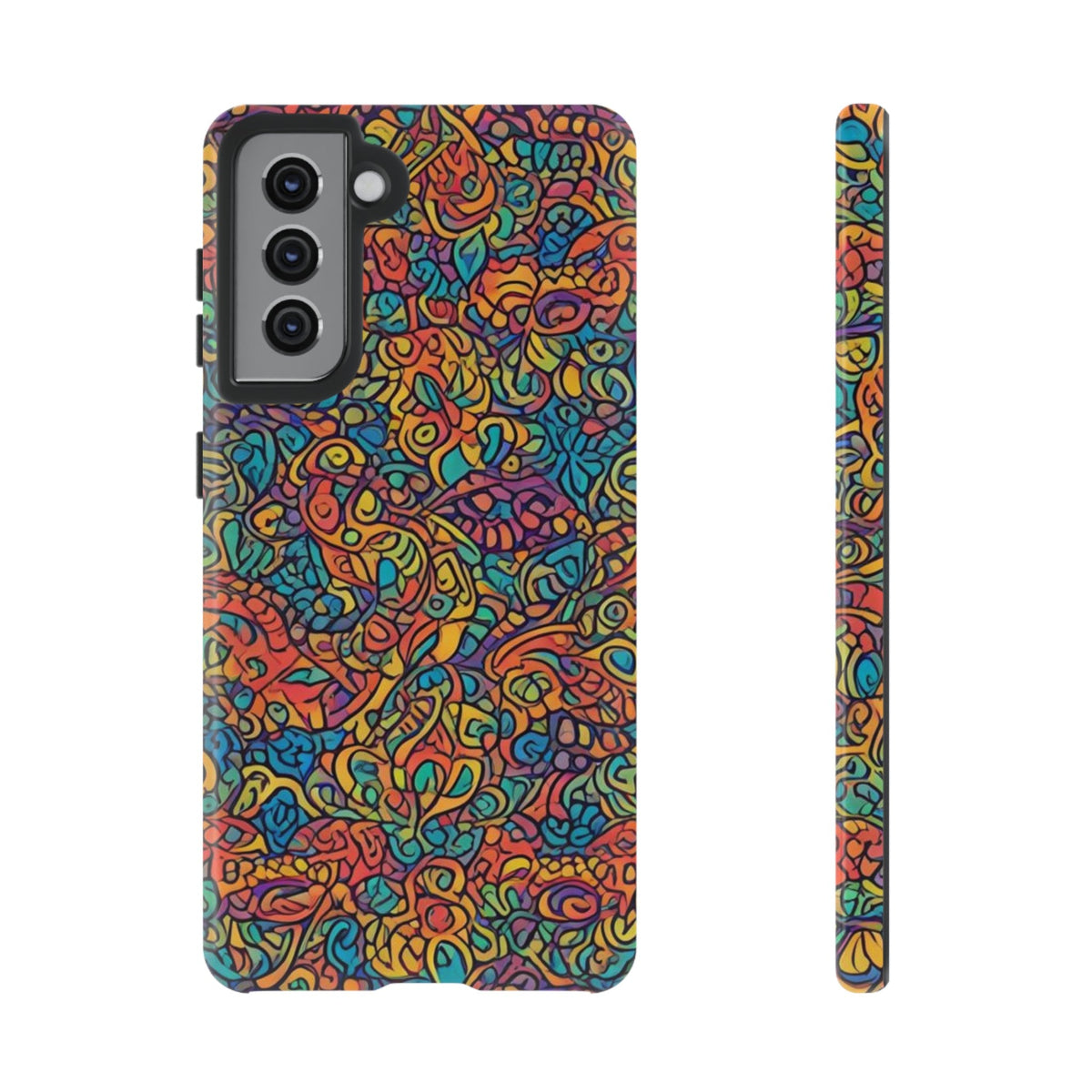 African Print Samsung Galaxy Tough Case Funky African