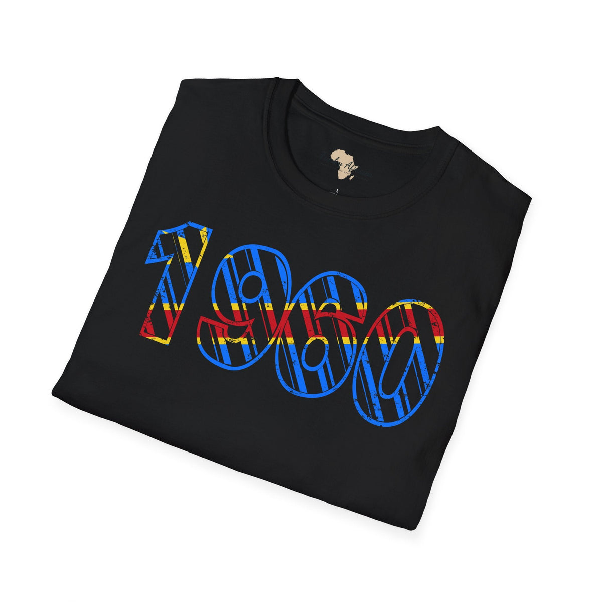 DR Congo year unisex softstyle tee Funky African