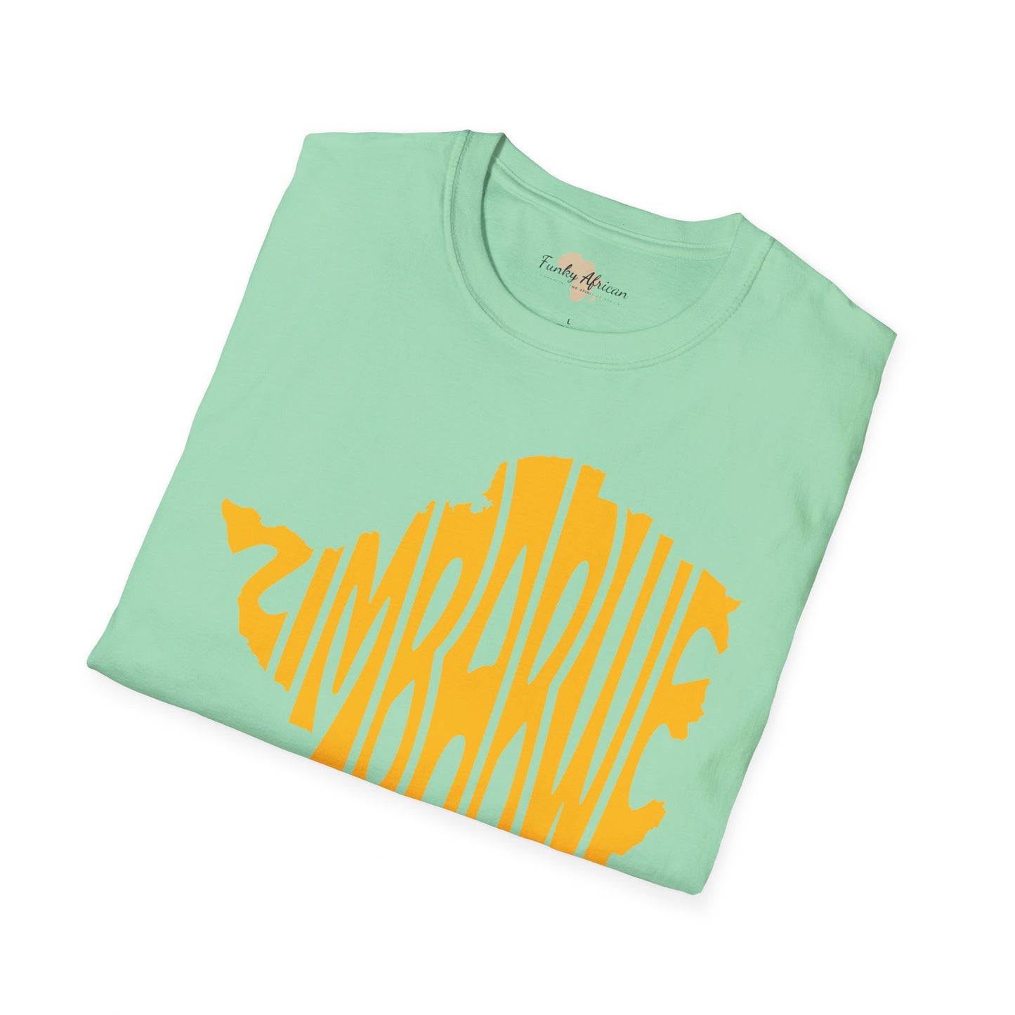 Zimbabwe cut unisex softstyle tee