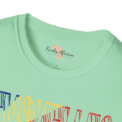 Seychelles text unisex softstyle tee